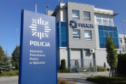 zdjęcie poglądowe, budynek komendy policji w Opocznie