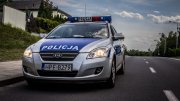 zdjęcie  policyjnego radiowozu